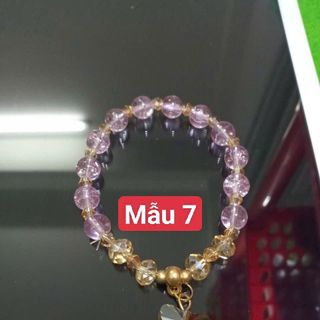 Vòng tay phong thủy đá tuyết size 8 mm