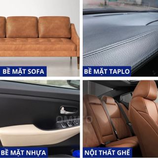 Bình xịt bóng đa năng dưỡng bóng làm mới khử mùi đồ gỗ, đồ nhựa đồ da nội thật xe hơi Waxcare . Hương cafe, nhài