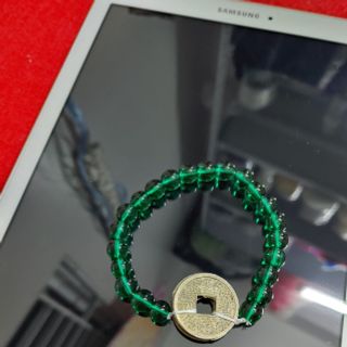 Vòng phong thủy mix 5 xu