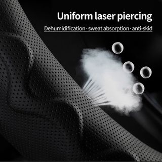 Bọc vo lang ô tô thể thao - da vân carbon phối da nhiều màu phù hợp với size 38cm Dùng cho xe 4 chỗ - 7 chỗ , bán tảI