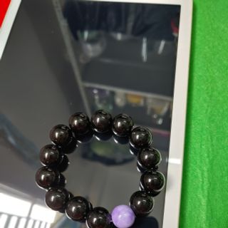 Chuỗi đeo tay phong thủy 14ly đá thạch anh