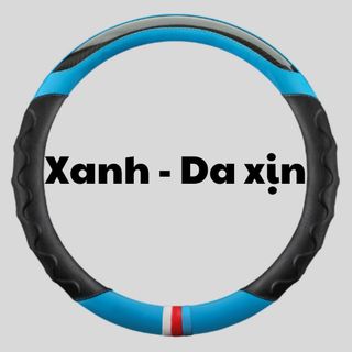 Bọc vo lang ô tô thể thao - da vân carbon phối da nhiều màu phù hợp với size 38cm Dùng cho xe 4 chỗ - 7 chỗ , bán tảI