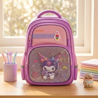 BALO CHO BÉ MÃ A6836 – BALO NHIỀU NGĂN RỘNG RÃI, HỌA TIẾT HOẠT HÌNH ĐÁNG YÊU - PIPI STORE