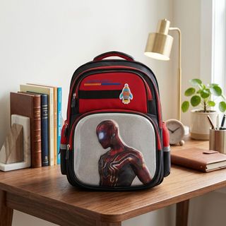 BALO CHO BÉ MÃ A6836 – BALO NHIỀU NGĂN RỘNG RÃI, HỌA TIẾT HOẠT HÌNH ĐÁNG YÊU - PIPI STORE