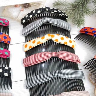 Kẹp tóc lược cài tóc như hình nơ