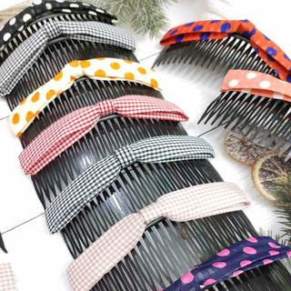 Kẹp tóc lược cài tóc như hình nơ