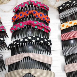 Kẹp tóc lược cài tóc như hình nơ