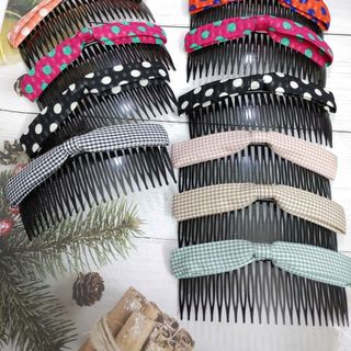 Kẹp tóc lược cài tóc như hình nơ