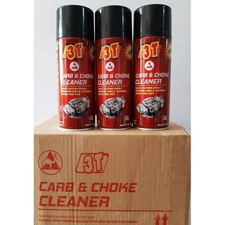 Xịt chế hòa khí 3T Xúc Bình Xăng Con,Rửa Họng Ga, Rửa Xy Lanh, Vệ Sinh Kim Phun 3T hÀNG NHẬP kHẨU USA. Dung tích 450ml