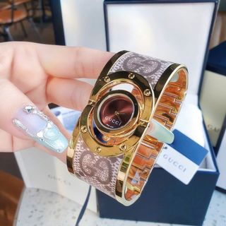 ĐỒNG HỒ NỮ CAO CẤP GUCHY VÒNG BẢNG MẶT ĐỘC LẠ