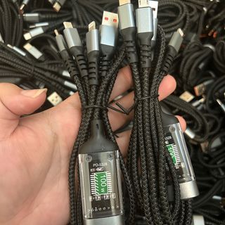 DÂY SẠC 3IN1 CÓ ĐÈN LED