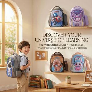 BALO HÌNH THỎ, KUROMI SIÊU CUTE, SIZE LỚN CHO BÉ TIỂU HỌC A33321 - PIPI STORE