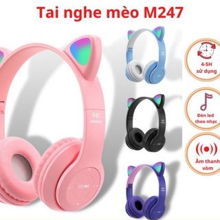 TAI NGHE BLUETOOTH P47 MÈO
