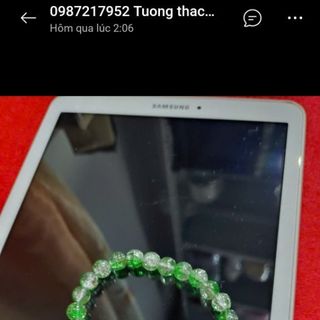 Vòng tay đá tuyết size 8 ly vòng chuỗi đeo tay nữ