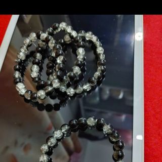 Vòng tay đá tuyết size 8 ly vòng chuỗi đeo tay nữ