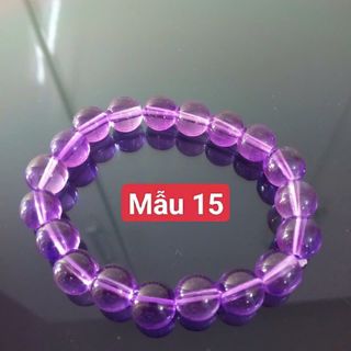 Vòng tay màu tím 10mm chuỗi phong thủy 10ly