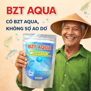 BZT AQUA: Men vi sinh sạch đáy, bền vụ