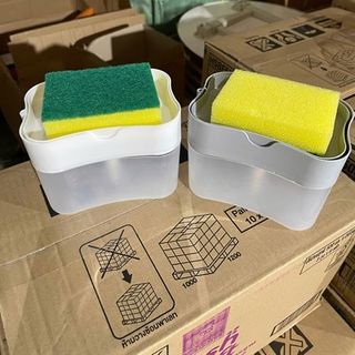 HỘP ĐỰNG NƯỚC RỬA CHÉN 2 TRONG 1