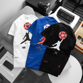 Áo thun nam. Mẫu áo logo thêu sắc nét, chất cotton 4c dày dặn,mền mịn mát, co giãn tốt.