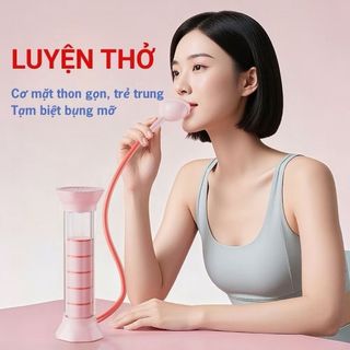 Tạ Tập Thở Chuyên Dụng – Tăng Dung Tích Phổi, Cải Thiện Nhịp Thở ( ko máy đếm )