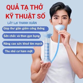 Tạ Tập Thở Chuyên Dụng – Tăng Dung Tích Phổi, Cải Thiện Nhịp Thở ( ko máy đếm )