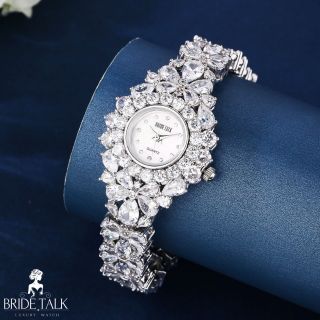 ĐỒNG HỒ NỮ CHÍNH HÃNG BRIDETALK LUXURY ĐÍNH PHA LÊ FULLBOX HÃNG