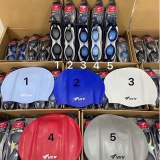 Mũ bơi view 5 màu nhật bản