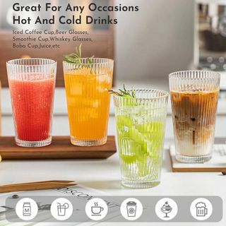 Cốc Thủy Tinh Sọc TK501-2B ( THÙNG 8B )