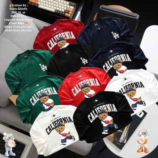 Áo thun nam. Chất thun cotton co giãn 4 chiều , Chất vải dày vừa mềm mịn.  Logo in sắc nét.