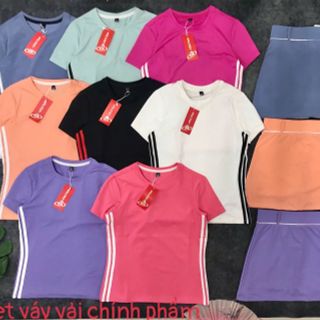 Set váy vải chính phẩm số lượng lớn
