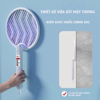 VỢT MUỖI GẤP GỌN THÔNG MINH 2IN1 MẪU MỚI