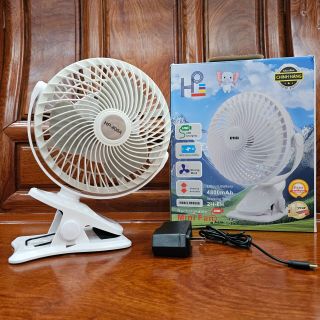 Quạt kẹp tích điện HP pin trâu 2026