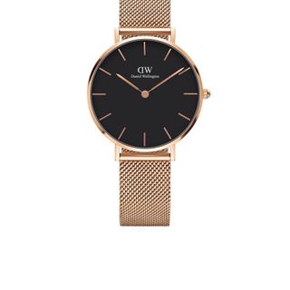 SĂN SALE ĐẦU NĂM ĐỒNG HỒ NỮ CAO CẤP D WELLINGTON PETITE  SIZE 28 MẶT ĐEN