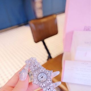 ĐỒNG HỒ NỮ CHÍNH HÃNG BRIDETALK HOA TUYẾT ĐÍNH PHA LÊ FULLBOX HÃNG