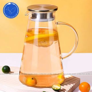 Ca thủy tinh SJH - 1800ml Bình 28 Vàng (THÙNG 24C)