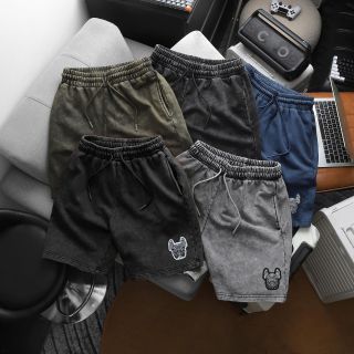 Short Wash Lifework. Chất vải nỉ cotton dày mịn mướt.