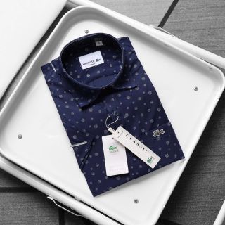 Áo sơ mi nam. Chất cotton pha sợi chống nhăn  Mềm , mát.