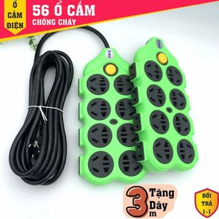 Ổ CẮM ĐIỆN 56 LỖ DÂY DÀI 3M