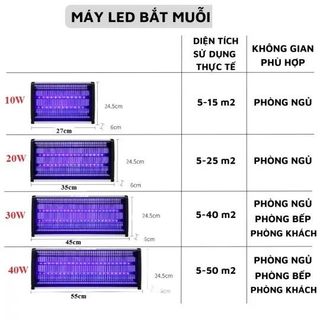 ĐÈN BẮT MUỖI CAO CẤP KILL PEST LED 10W