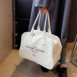 Túi Boston thời trang nữ sức chứa lớn Túi vải du lịch cầm tay