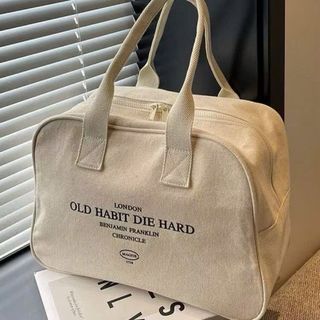 Túi Boston thời trang nữ sức chứa lớn Túi vải du lịch cầm tay