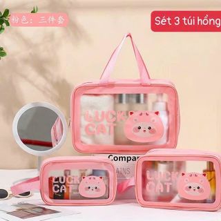 Sét 3 túi đựng mỹ phẩm hottrend
