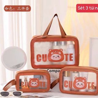 Sét 3 túi đựng mỹ phẩm hottrend