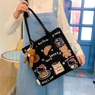 Túi tote túi đeo vai vải canvas loại 1