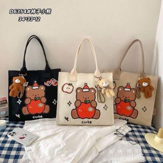 Túi tote túi đeo vai vải canvas loại 1