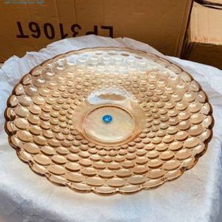 Đĩa Thủy Tinh Bi Vàng 331 Size 37cm (THUNG 6C)