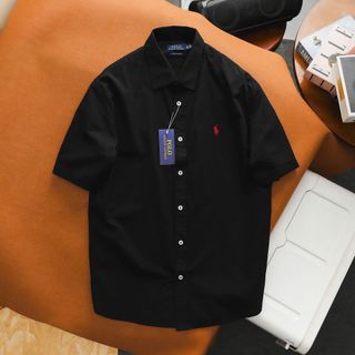 LINEN TAY NGẮN - POLO.  Chất vải linen tưng - mềm.