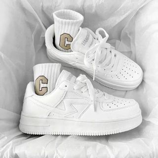 GIÀY SNEAKER BASIC NỮ TIA SÉT HOT TREND HÀNG QCCC – ĐẾ 3CM TÔN DÁNG - PIPI STORE