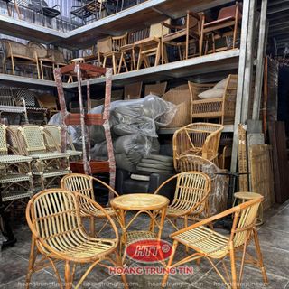 Ghế mây tre lá ghế mây thật