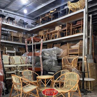 Ghế mây tre lá ghế mây thật